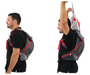 Backpack/Built-In Jacket Hybrid